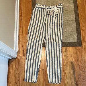 Express pants blue stripe size 0R lightly used